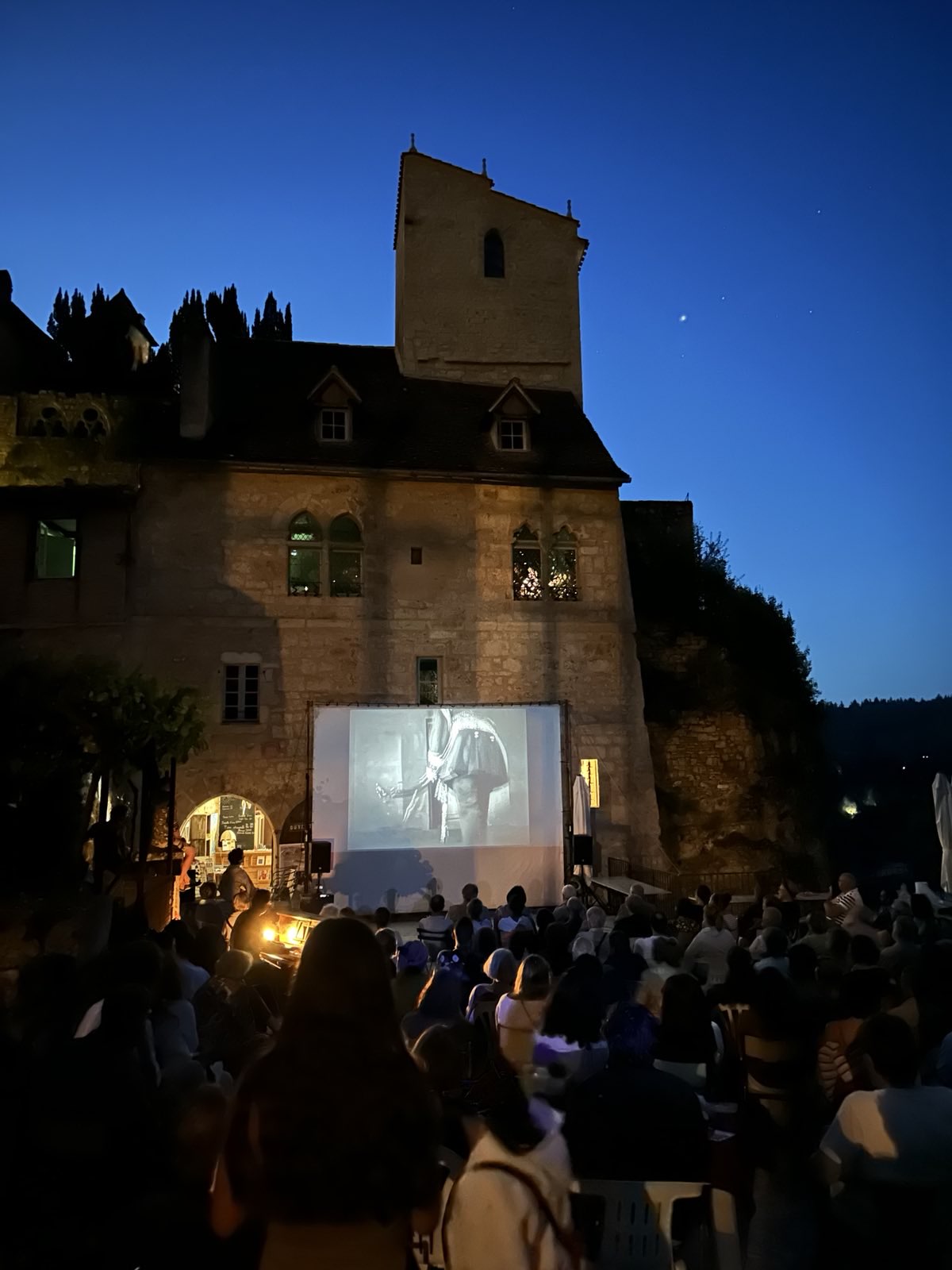 festival FRiDA 2024 - projection sur la maison Breton