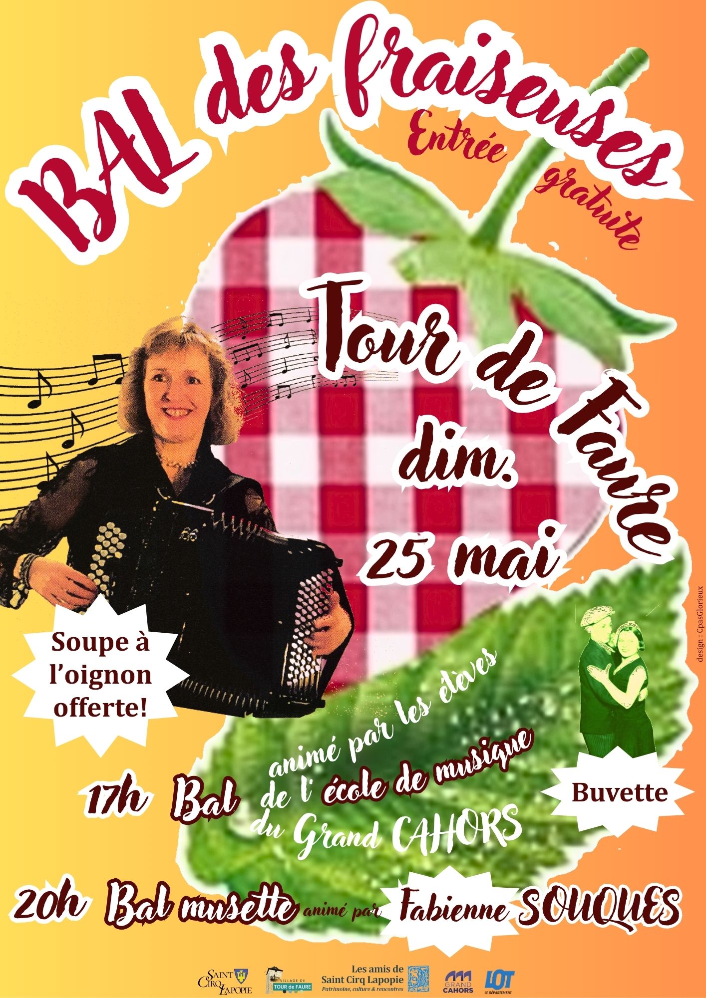 25 mai bal des fraiseuses à Tour de Faure